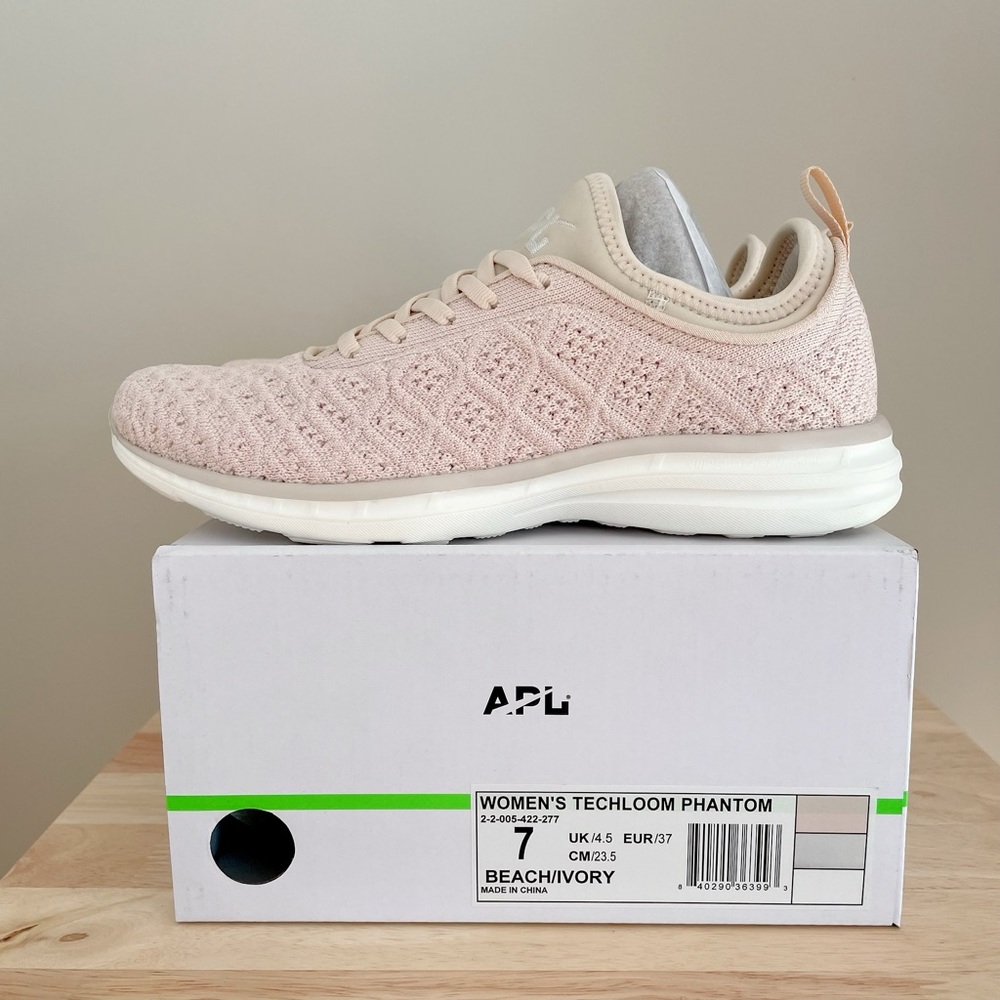 NWT APL Techloom Phantom Sneakers Beach/Ivory